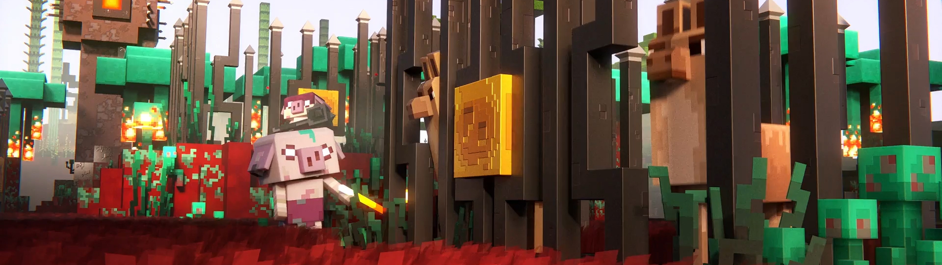 Minecraft Legends trailer